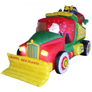 No Matter The Weather, Inflatable Christmas Toy Makes You Feel Like Christmas